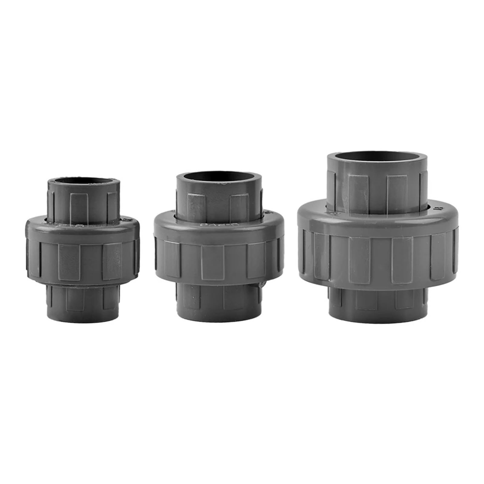 BHBHCPZGR Garden Pipe Fitting 1Pcs I.D20/25/32mm PVC Union Connector Socket Joint Coupling Garden Irrigation Hydroponic System Water Pipe Fittings(20)