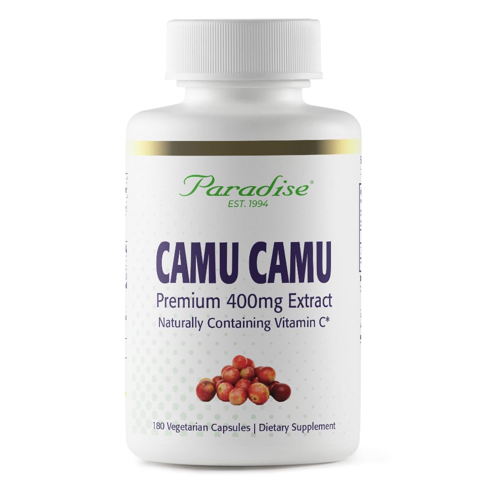 Paradise Herbs Organic Camu Camu Extract 400 mg