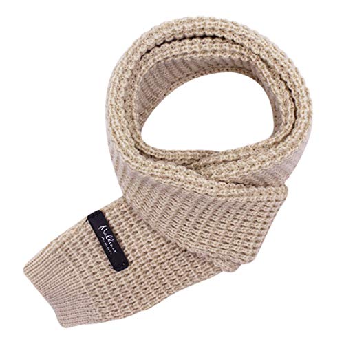 Kids Knitted Scarf Fashion Winter Warm Scarves Solid Color Toddler Soft Warm Scarves for Boys Girls4