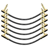 1.The cables have an extremely low capacitance, superb noise rejection and amazing clarity.The Black-Gold connector design will also visually compliment your gear and will look extremely sleek in your rig 2.All our custom made cables are professional...