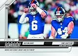 2025 Panini Instant NFL Jaxson Dart/Cam Skattebo #139 Rookie Duo Exudes Energy & Excitement New York Giants Rookie RC Football Card