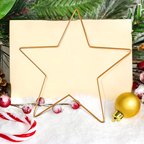 WINOMO Corona a forma di stella, in metallo, per