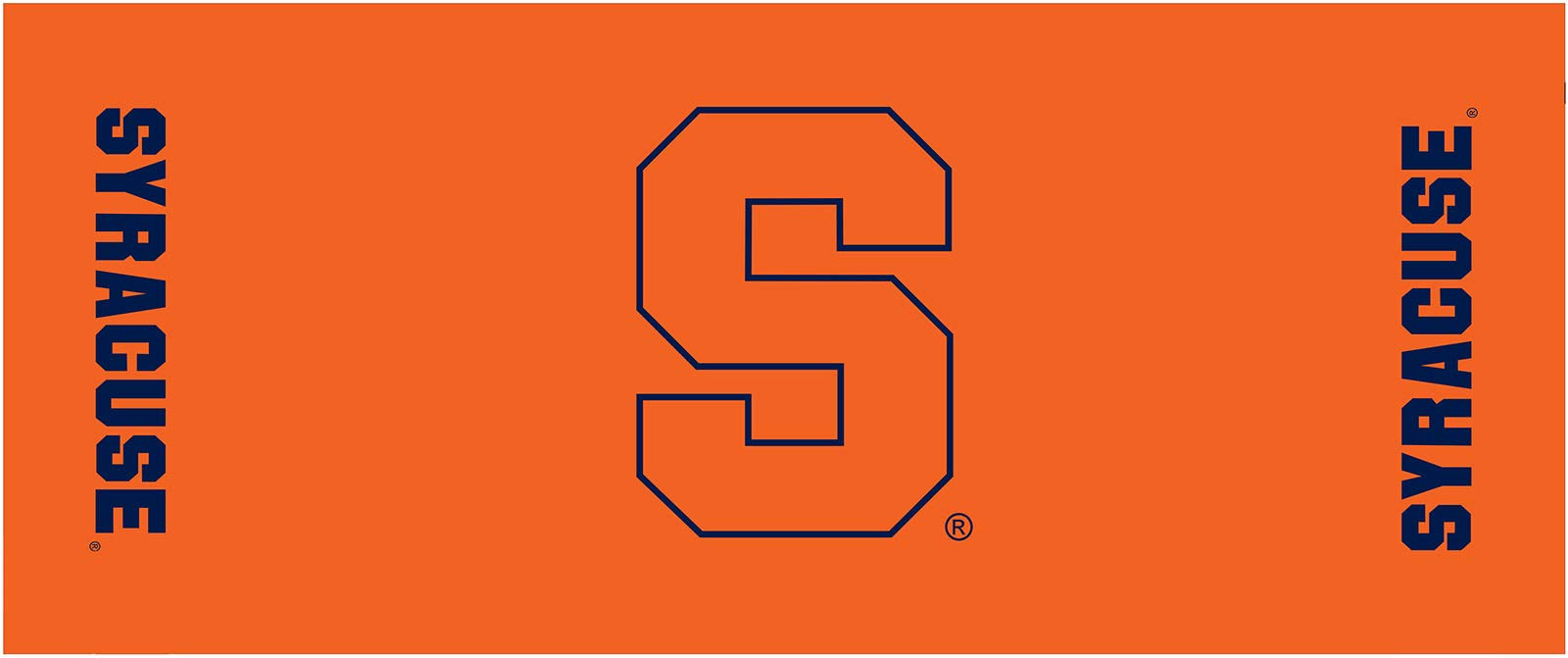 Kwik-Covers Collegiate Rectangle Plastic Table Covers, Bundle of 2 (Syracuse University, 6')