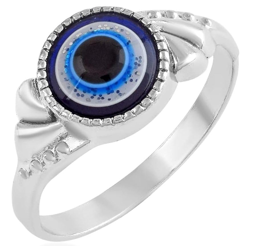 See full amazon price history chart for S2R Blue Evil Eye Protection Finger Ring,Evil Eye Ring Adjustable Finger Ring,Protection Ring for Unisex Finger Jewelry,Nazar Jewelry-Blue S2R Blue Evil Eye Protection Finger Ring,Evil Eye Ring Adjustable Finger Ring,Protection Ring for Unisex Finger Jewelry,Nazar Jewelry-Blue (B0CQMND46C) Amazon Price History, Amazon Price Tracker
