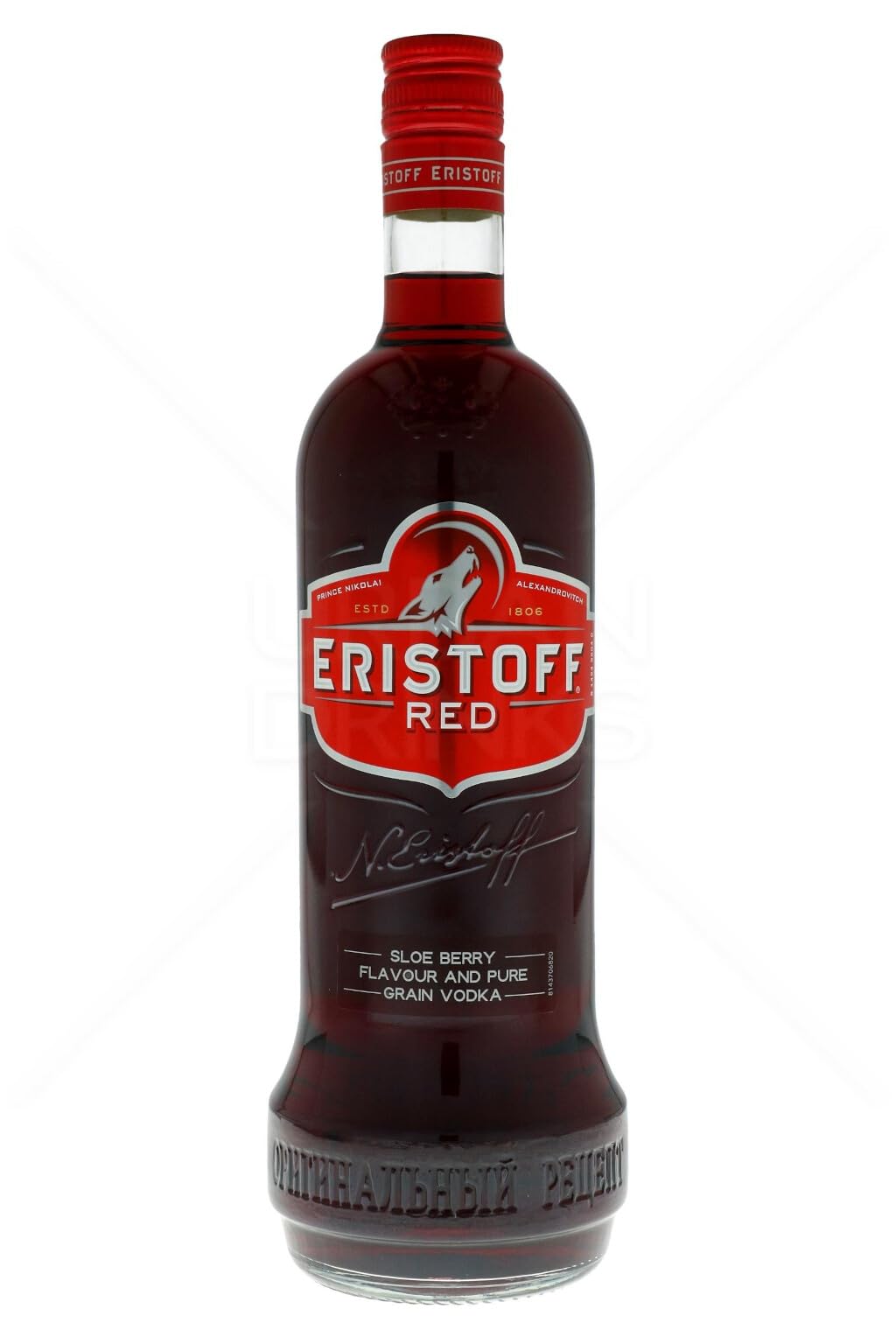 Eristoff Red Vodka - 1000 ml