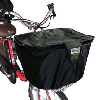 自転車前カゴカバー♥濃いローズ【Ｌ】タグ付き　ショート丈 自転車前カゴカバー♥濃いローズ【L】タグ付き ショート丈