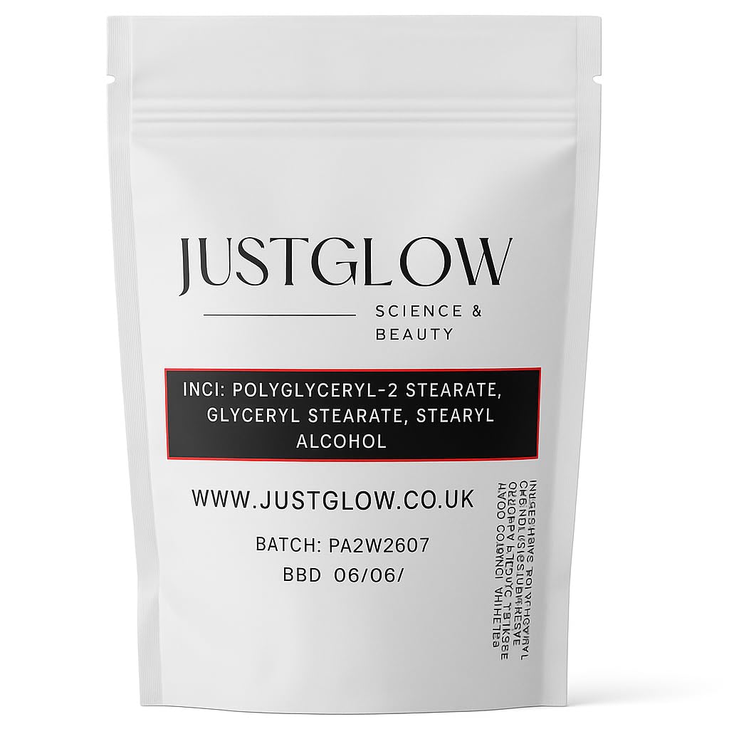 PolyAquol™ 2W - Natural Self-Emulsifier for DIY Skincare Creams & Lotions, White