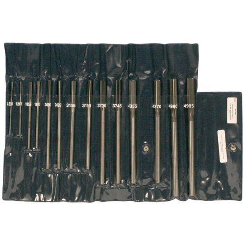 TTC .1230-.4995" 14 Pc HSS Dowel Pin Straight Flute Reamer Set