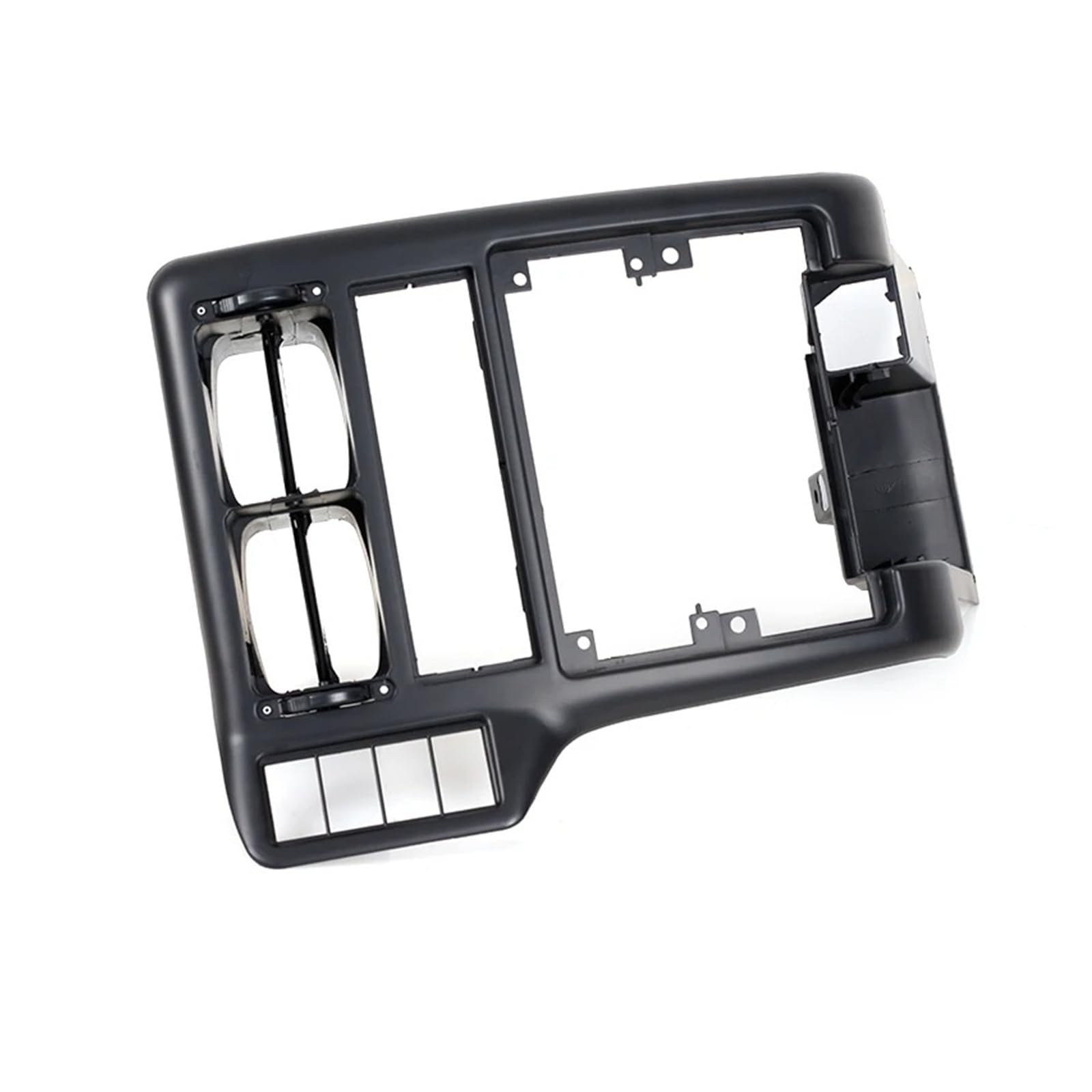 Mascherina Autoradio Cornice Stereo 6N1858069A 6N1858071A per VW per Polo 6N per Seat per Caddy 98-20 per 9 95-99 Auto Center Console Air Vent Griglia Fibra Carbonio