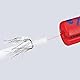 KNIPEX Abisolierwerkzeug für Koaxialkabel universal in Blister 100 mm, 16 60 100 SB