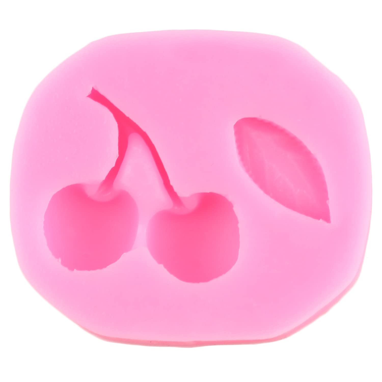 Molde para fondant, frambuesa, cereza, fresa, limón, rodajas de siliocne, serie bayas, azúcar, pasta de goma para chocolate, caramelo, cupcakes, decoración, arcilla polimérica, juego de 6