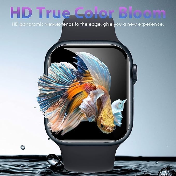 Image of BLACKSHEEP 2 Pack Membrane For Apple Watch Series 10 / Series 11 - 42mm Full Screen Coverage Flexible Watch Screen Protector with Easy Installation Kit