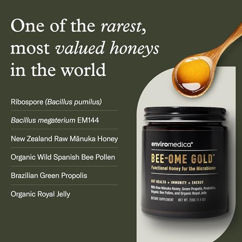Bee-Ome Gold Miel Manuka Cruda con Probioticos 210g miniatura 4