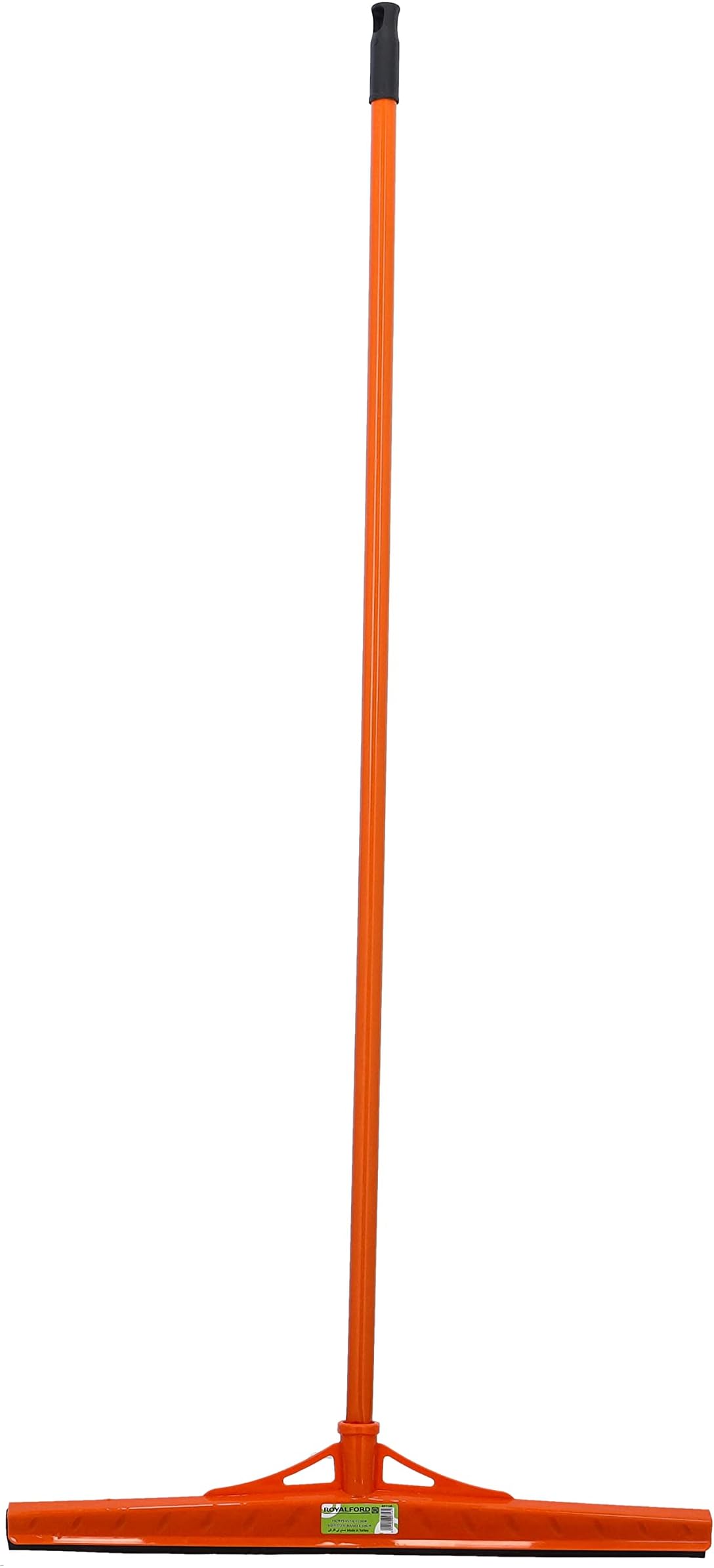 Royalford Floor Wiper - Commercial Standard Floor Squeegee 120cm Long Handle for Wet Room, Floor, Windows, Tile, Shower, Garage | Hanging Loop with Broad Wiper