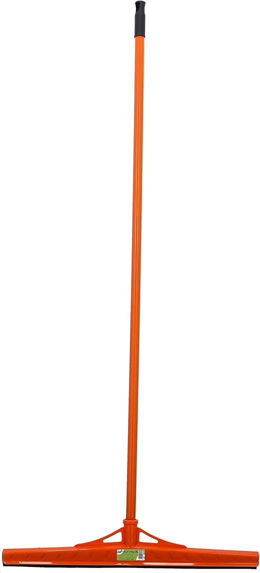 Royalford Floor Wiper - Commercial Standard Floor Squeegee 120cm Long Handle for Wet Room, Floor, Windows, Tile, Shower, Garage | Hanging Loop with Broad Wiper