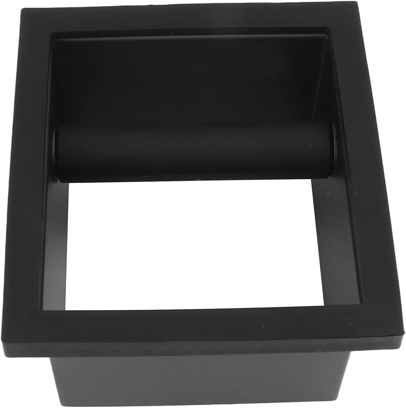 Bottomless Knock Box, Grounds Container with Detachable Rubber Rod for Home Cafe Office Use