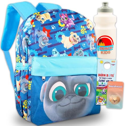 Disney Sac à dos enfant sur le thème des chiots avec planche de tatouages, cadeau surprise