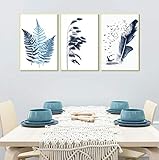 RTYRT Druck Auf Leinwand Aquarell Blumen Bilder Deko Schlafzimmer Wand Kunst Hause Büro Schlafzimmer Dekor 3 stücke No Frame 30x40cm