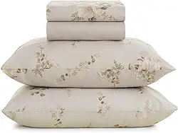 Jogo de Cama Lençol Queen Percal 160 fios Karsten 100% Algodão Toque Macio 4pçs (Nice)