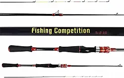 MARURI, VARA PARA MOLINETE ULTRALIGHT CMIK FISHING COMPETITION 1.50M VERMELHA - 2-6LB - 2 PARTES