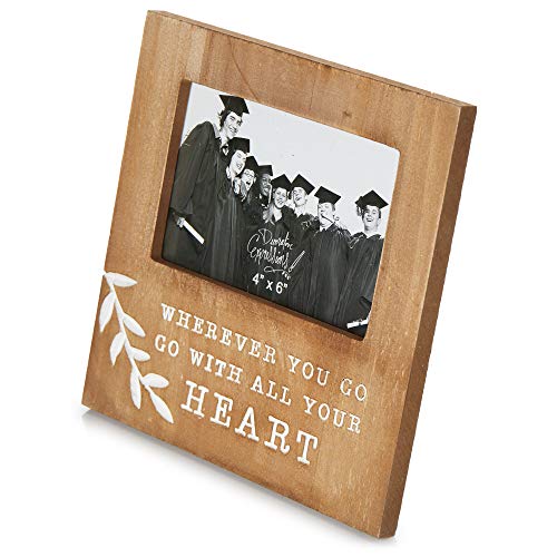 ReLIVE-Decorative-Expressions-4-x-6-Inch-Laser-Cut-Wooden-Picture-Frame-Go-with-Your-Heart ReLIVE Decorative Expressions 4 x 6 Inch Laser Cut Wooden Picture Frame Go with Your Heart