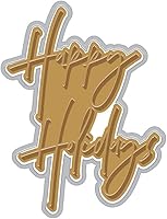 Vista 1 de Hero Arts HC103 Foil and Die Cut, Happy Holidays