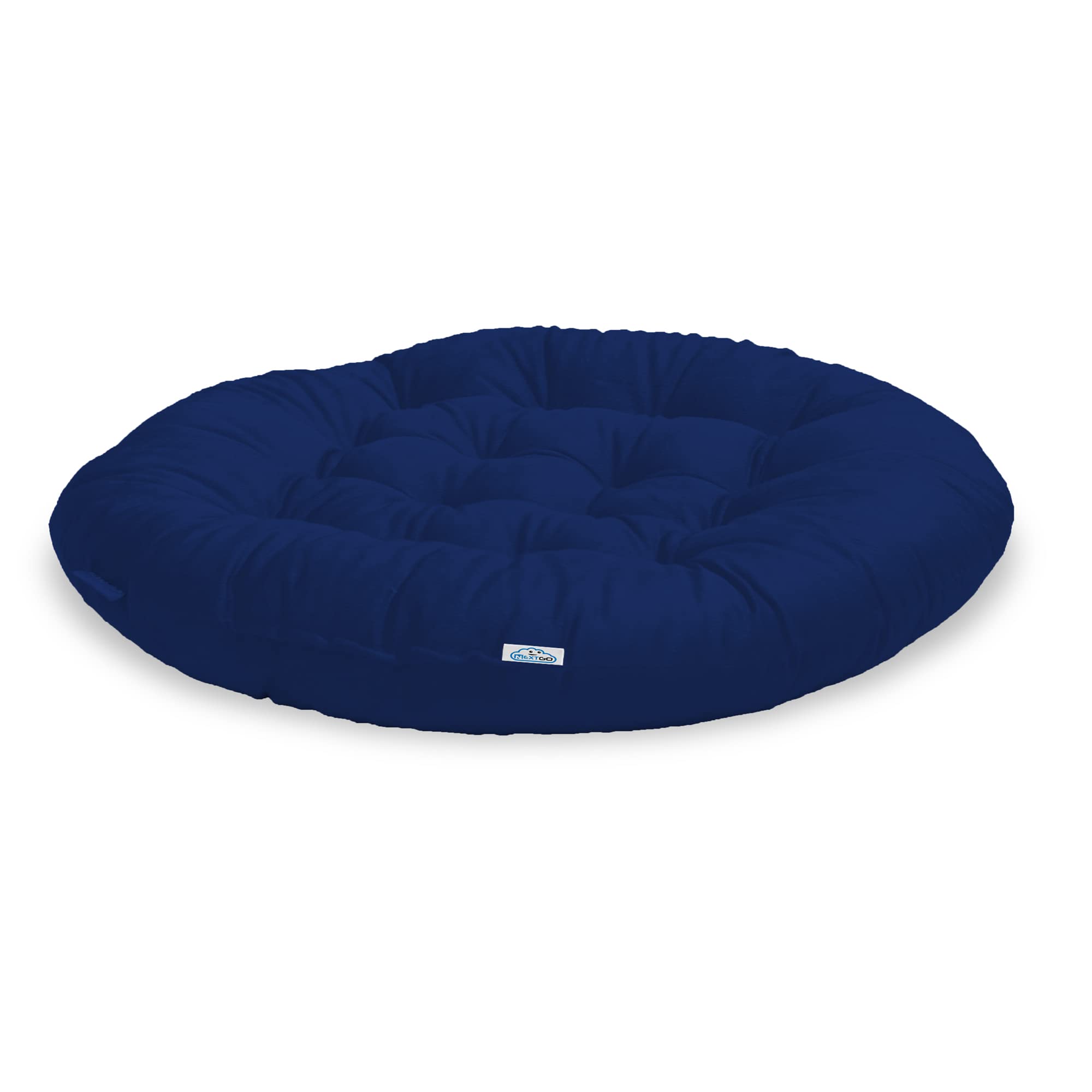 NEXTGO Yoga Floor Cushion for Meditation Mat Size (70 cm Round) (Jet Black)-image-41