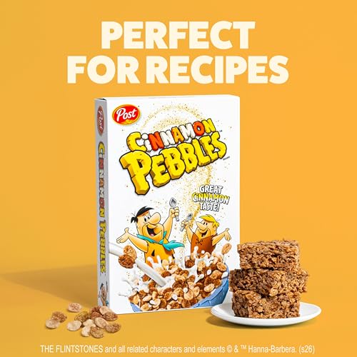 Image of Post Cinnamon PEBBLES Breakfast Cereal, Gluten Free, 2 oz Cup, 12 Pack | Sweetened Puffed Rice With Crunchy Texture And Bold Flavor, Delivering A Flavorful Bite In Every Spoonful