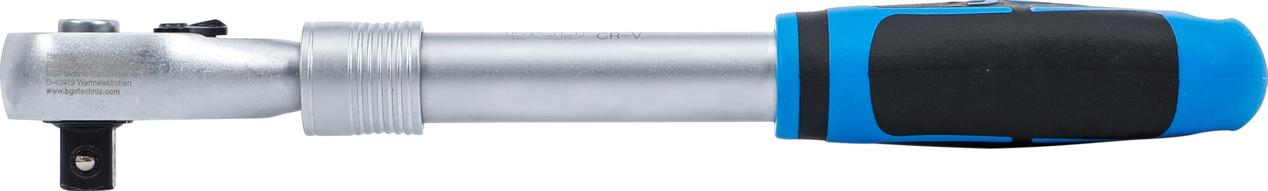BGS Cliquet réversible, extensible - carré mâle 1/2" - 305-445 mm 25122