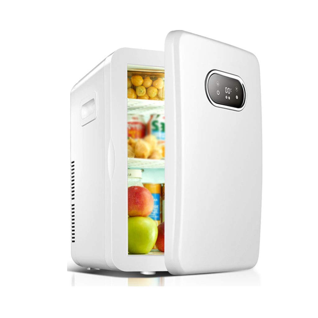 NOALED Refrigerador portátil para automóvil y mini refrigerador doméstico, congelador silencioso 28D, congelador pequeño AC/DC de 20 l, puede contener 30 botellas de agua mineral de 550 ml (Sma