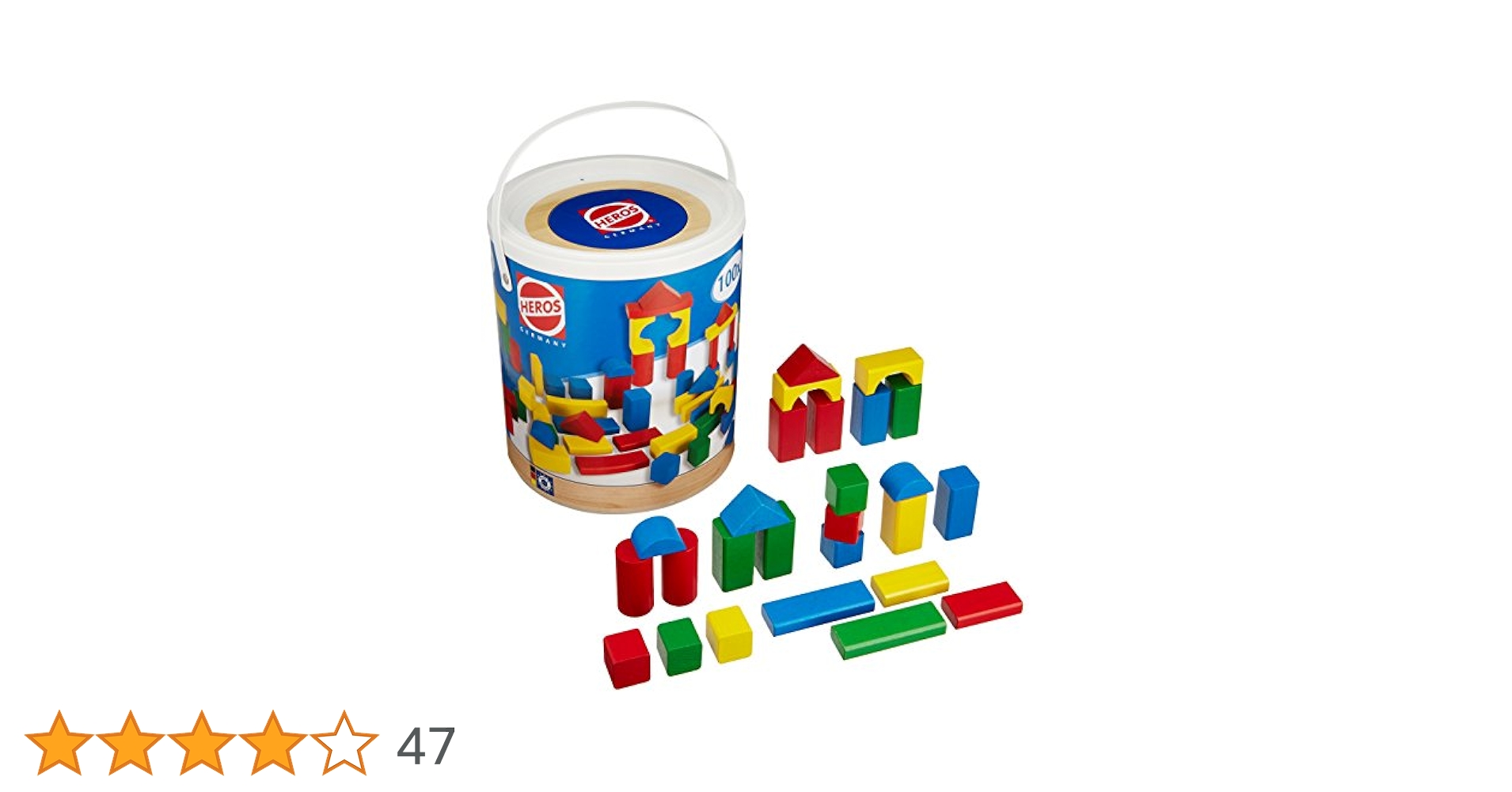 HEROS 積み木35ピース まち&amp;みなとセット HR-4260 Amazon | HEROS 積み木35ピース まち&みなとセット HR-4260
