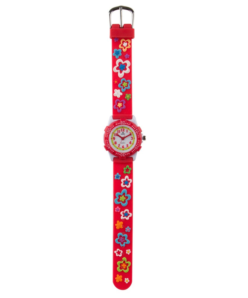HORO(Imported Analog Red 3D-Strap Rotating Kids Watch 3.5x2.9x0.5cm (B01LARSAYO) Amazon Price History, Amazon Price Tracker