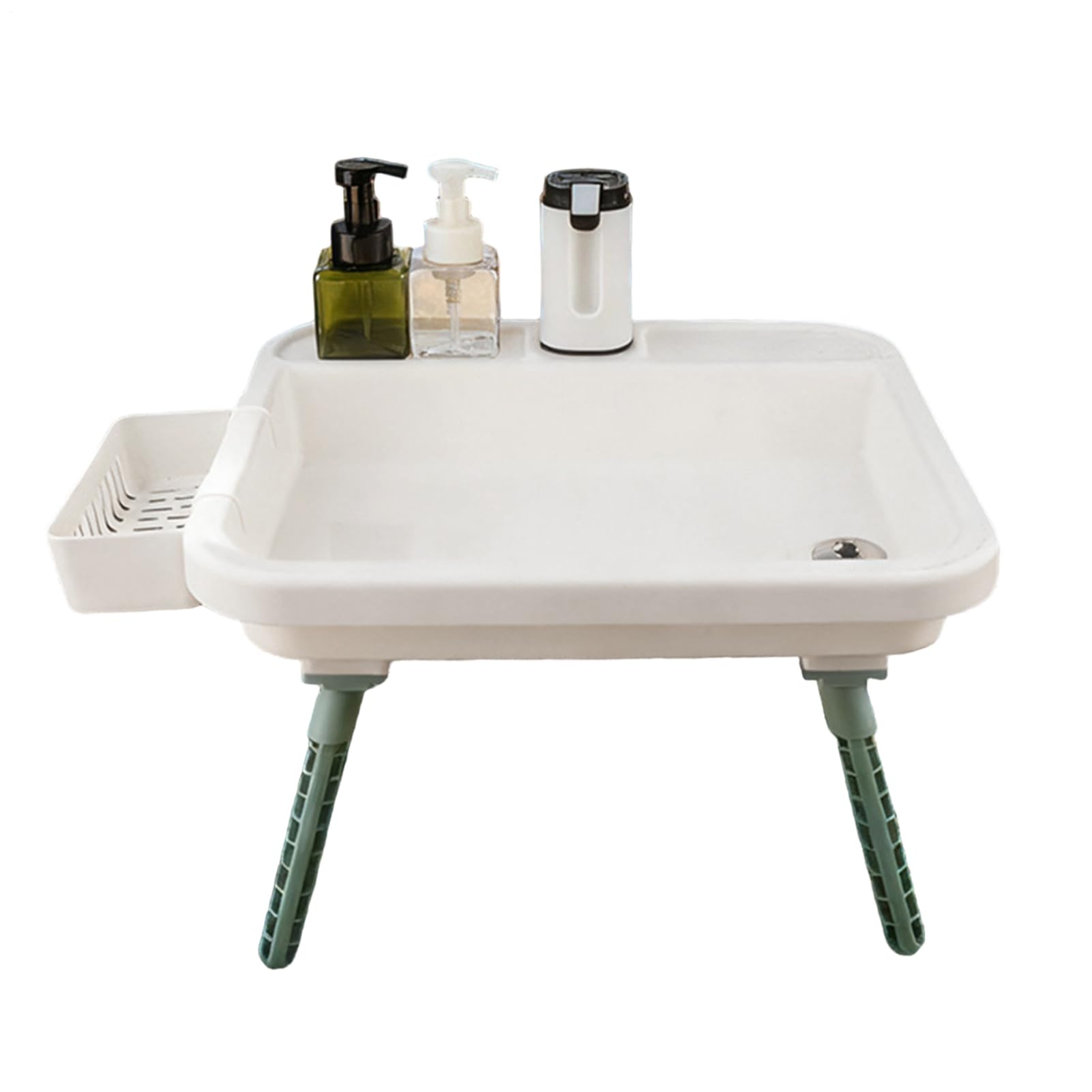 Estación de lavado de manos portátil – Lavabo de exterior de 1 pieza, unidad de suministro de agua para cargas pesadas, accesorio de limpieza multiusos de alta estabilidad