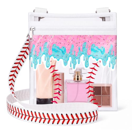 Image of Sanwuta Clear Baseball Bag Purse Stadium Approved