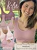 Kalon Women's 4 Pack Ribbed Bralette Crop Top Comf... #2