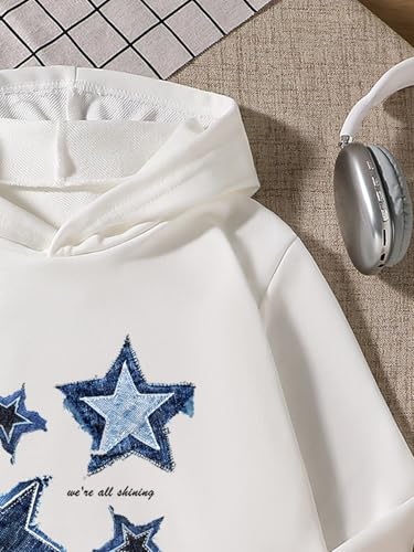 Girl's Hoodies Bowknot Graphic Hooded Sweatshirts Long Sleeve Fall Winter Pullover Tops3