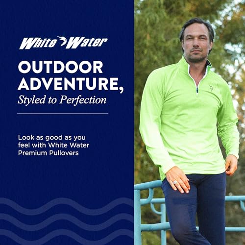 White Water New Harbor Performance 1/4 Zip Pullover…2