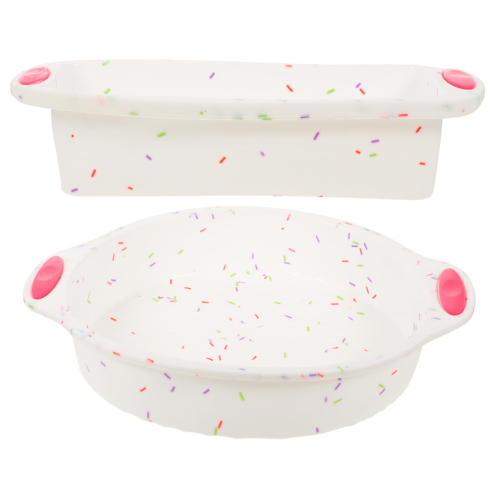 STOBAZA 1Set Silicone Cake Mold Baking Pan for Toast Cakes Convenient Loaf Pan for Home Bakery Use Microwave Oven Safe for DIY Baking Candy