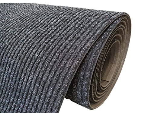 MadeInNature Nadelvlies Rips Malta - Meter Reusable Teppich mit M1 Feuerbeständigkeit | Teppich...