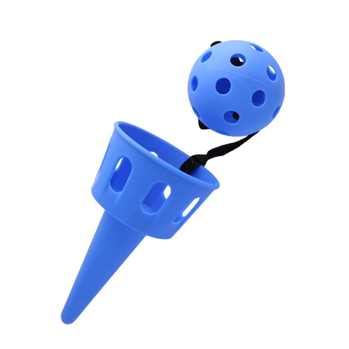 TOYANDONA Scoop Ball Catch Game Set 2 Pack Lightweight Portable Toys for Kids Indoor Outdoor Play 6.5 Inch Sports Toy for Boys and Girls