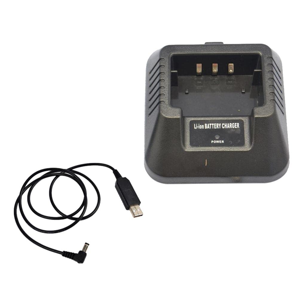 USB Charger Adapter for for Baofeng UV-5R DM-5R BF-F8+ BF-F8HP Ham Radios Walkie Talkies-image-26