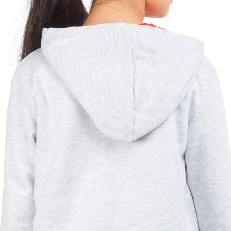 Image of Real Basics Girls Cotton Hooded Sweatshirt (Pack of 1)
