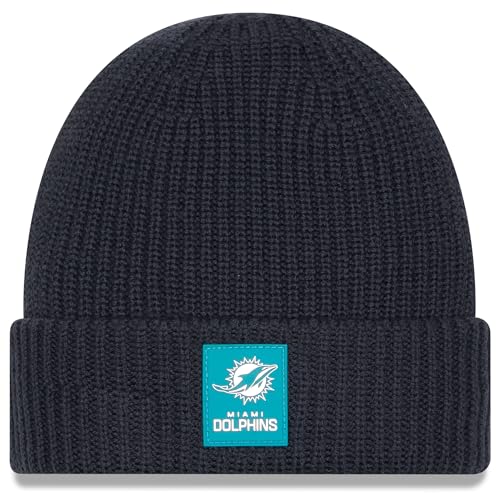Bonnet tricoté New Era NFL 2025 Sideline contre le froid aux oreilles pour homme