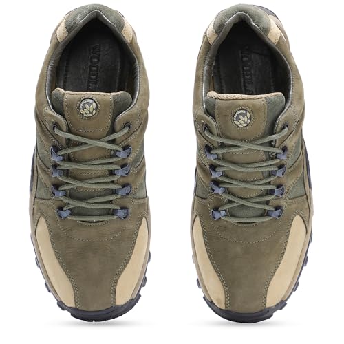 Image of Woodland Men's Leather Sneaker
