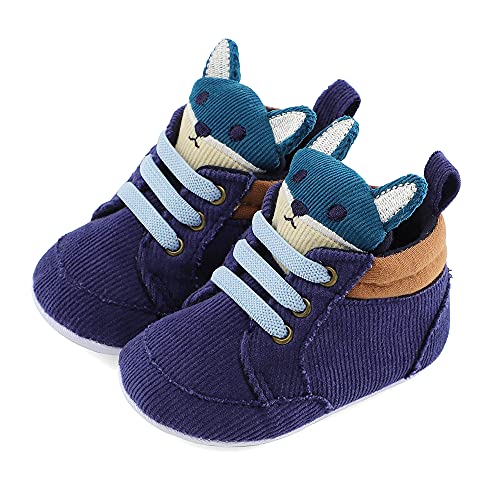LACOFIA Chaussures Premier Pas Bébé Baskets Filles Garçons - Semelle Antidérapante Caoutchouc, Confortables Et Respirantes