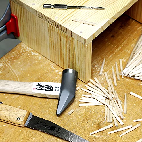 Clous en bois KAKURI pour assembler sans métal les petits meubles - 7