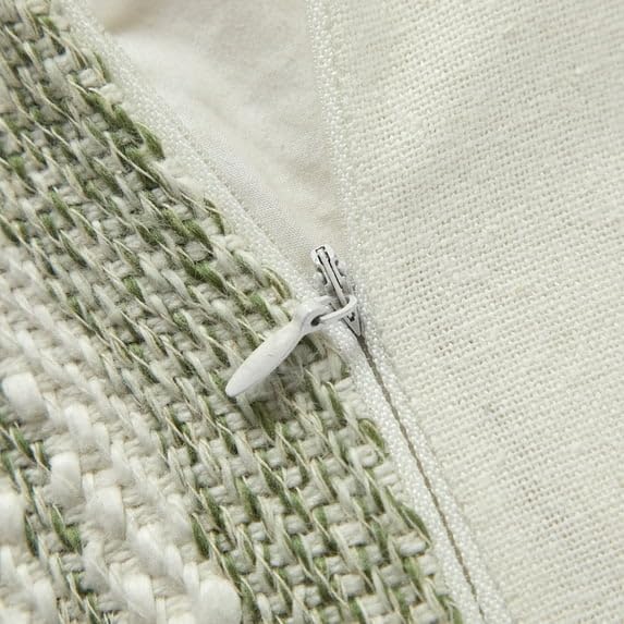 Parklane Striped Pillow, Green
