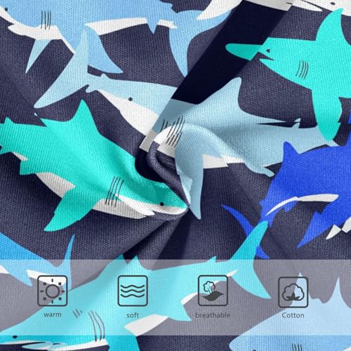 Sharks Blue Toddler Girls's Underwear 2T 202c1839o3