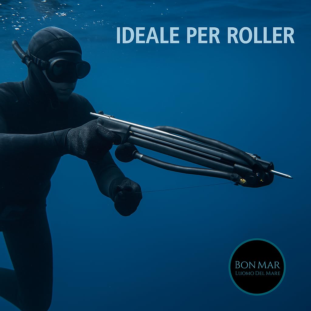 Elastico Ricambio Arbalete Nero Ø 16.0 mm x 1.5 mt Primeline Alta Potenza Resistenza alla Salsedine per Fucili Sub e Roller
