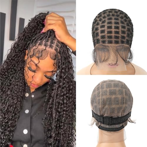 OTO BELLA Braided Wig Cap with Baby Hair for...